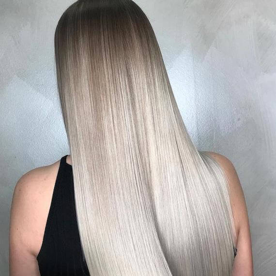 Technique de cheveux ombré au salon Toujours Belle